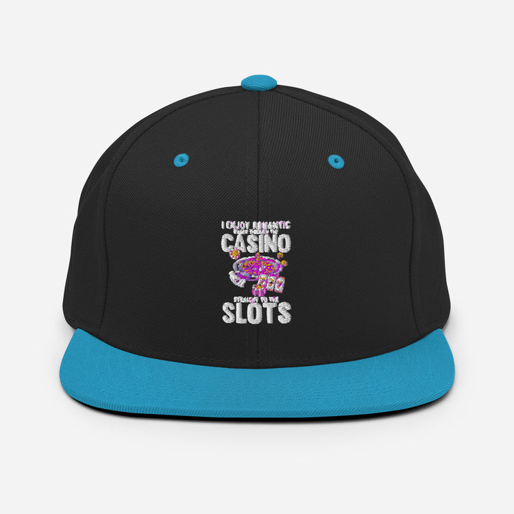 Snapback Hat Humorous Gambler Betting Bluffing Wager Waging Novelty Bet Leisure Stake Risk Taker Luck Player