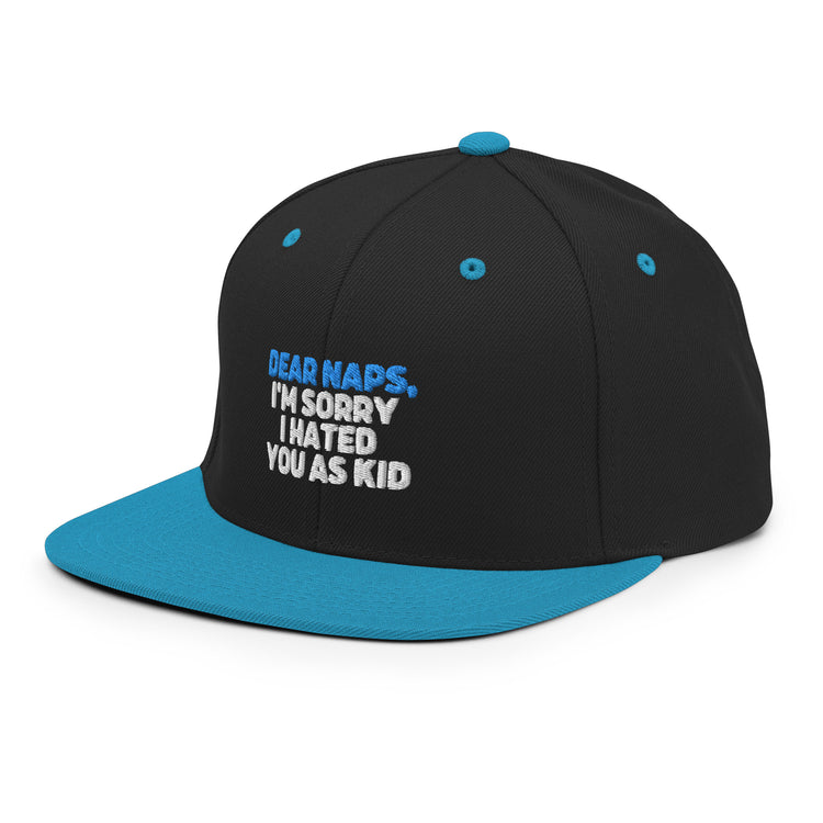 Snapback Hat Humorous Humor Sleeping Sarcasm Sarcastic Laughter Ridicule Hilarious Humors Chuckle Derision Playfulness Fun