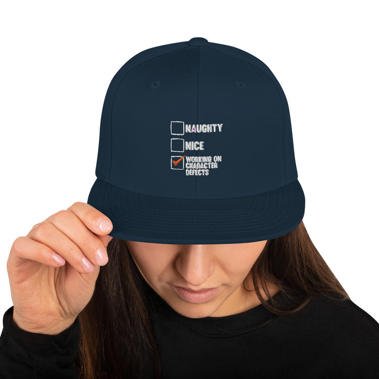 Snapback Hat Hilarious Psychiatrist Medical Practitioner Psychiatry Novelty Psychotherapy Medicine Psychology Lover