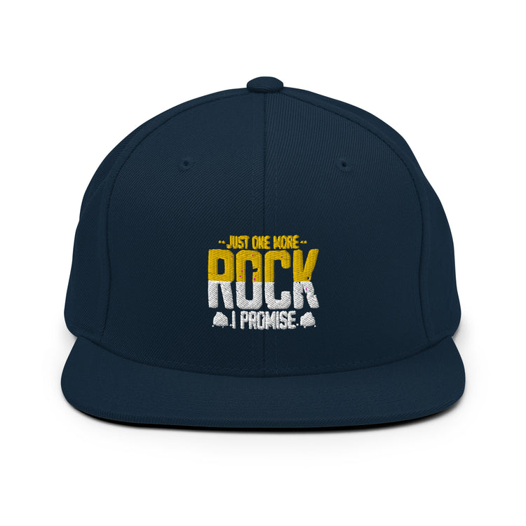 Snapback Hat Hilarious Mineral Collector Lands Scientists Novelty Hypsography Rocks Hobbyist Hunters Lover