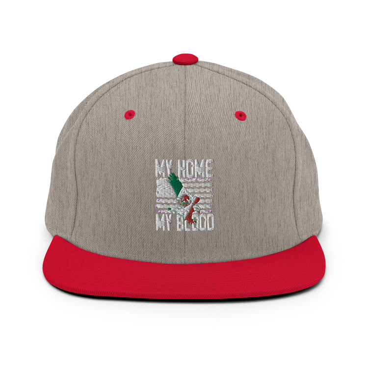 Snapback Hat Humorous Mexican Vacationers Saying Patriotic Flag Lover Novelty Mexico American Flag Patriotism Enthusiast