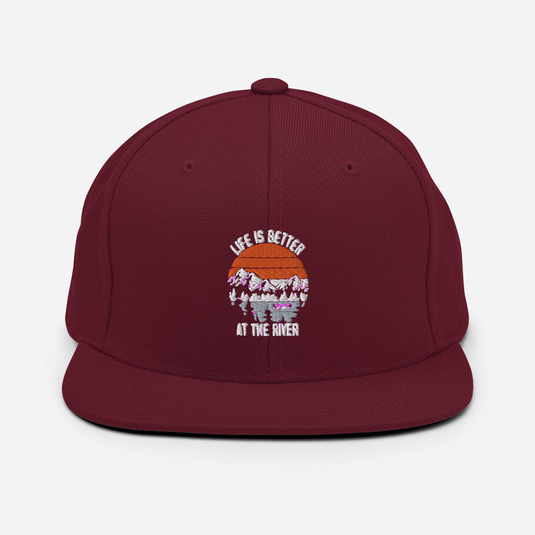 Snapback Hat Novelty Vacations Location Lover Travel Tourism Hilarious Hometown States Province Patriotic