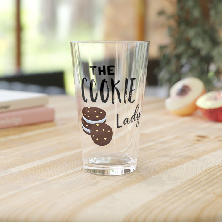 Beer Glass Pint 16oz The Cookie Lady Foodie Gift | Mom Life