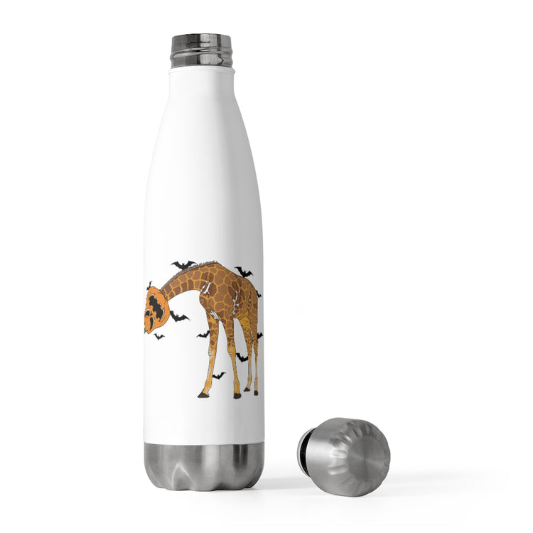 20oz Insulated Bottle Hilarious Giraffe All Hallows Day Outfit Disguise Lover Humorous Long Necked