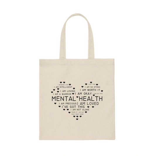 Hilarious Recognizing Psychiatric Brain Thinking Abnormality Humorous Intellectual Disorders Sick Psychiatry Canvas Tote Bag