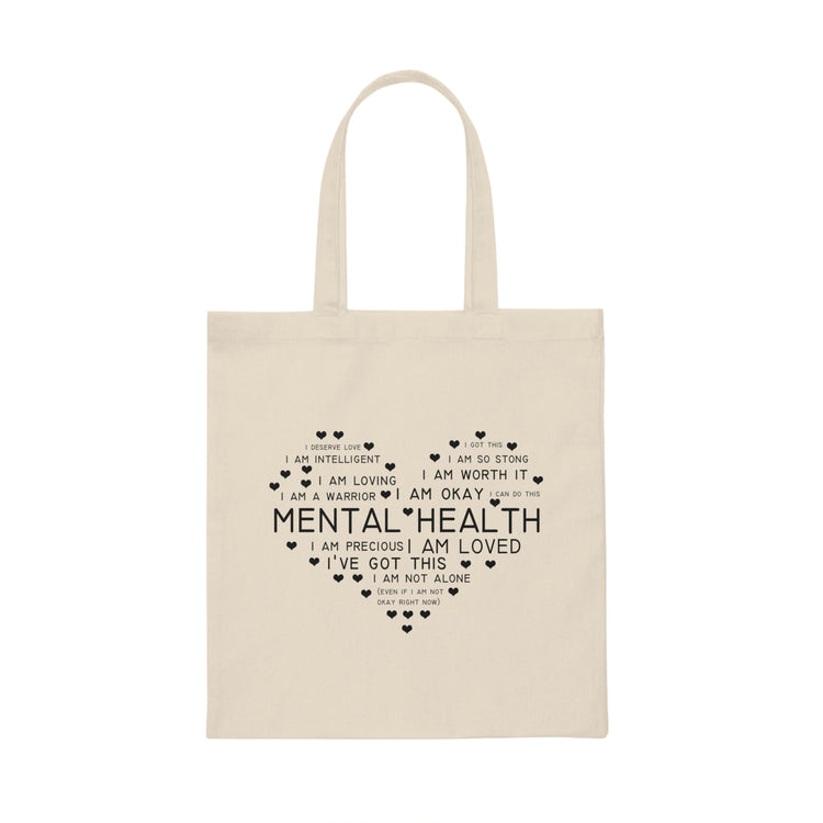 Hilarious Recognizing Psychiatric Brain Thinking Abnormality Humorous Intellectual Disorders Sick Psychiatry Canvas Tote Bag