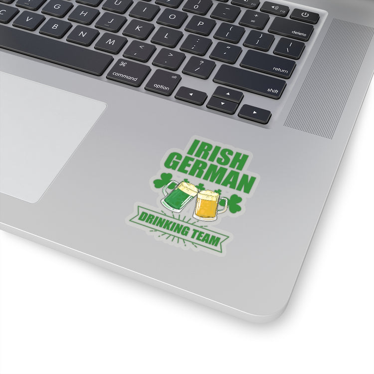 Sticker Decal Humorous Irish German Drinking St Patrick Day Enthusiast Novelty Germany Stickers For Laptop Car
