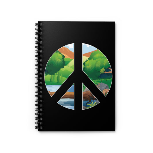 Spiral Notebook   Inspirational Environmentalist Conservationist Illustration Motivational