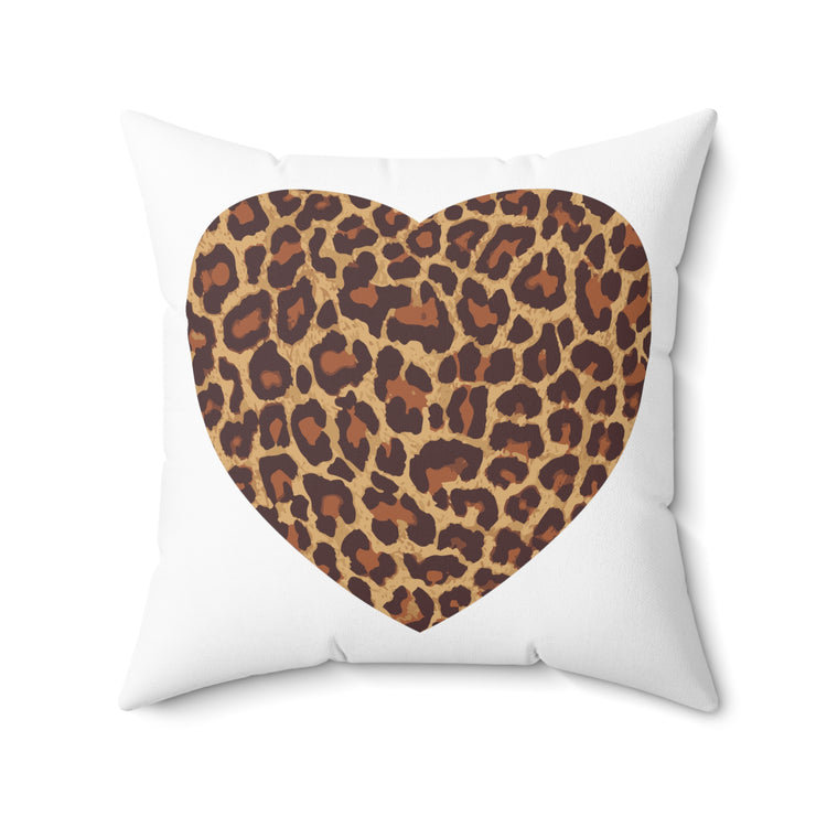 Proud Zoo Keeper Cheetah Wilderness Cat Spun Polyester Square Pillow