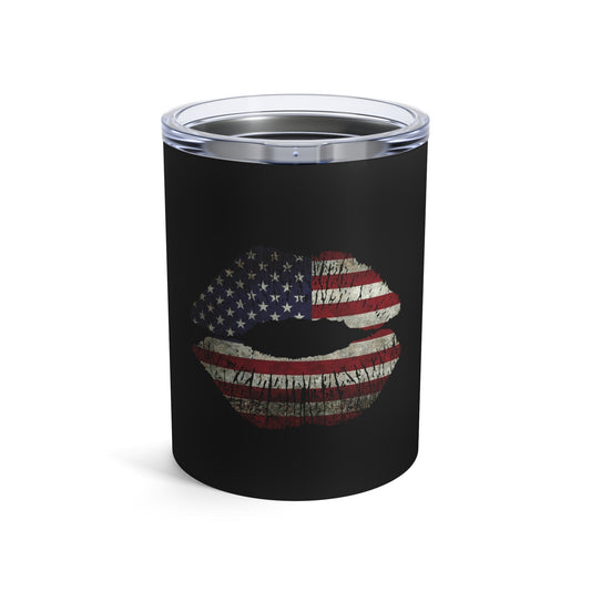 4th of July Lips 4th of July Outfit Fourth Of July Shirt Patriotic Clothing American Flag TShirt Independence Day Tumbler 10oz