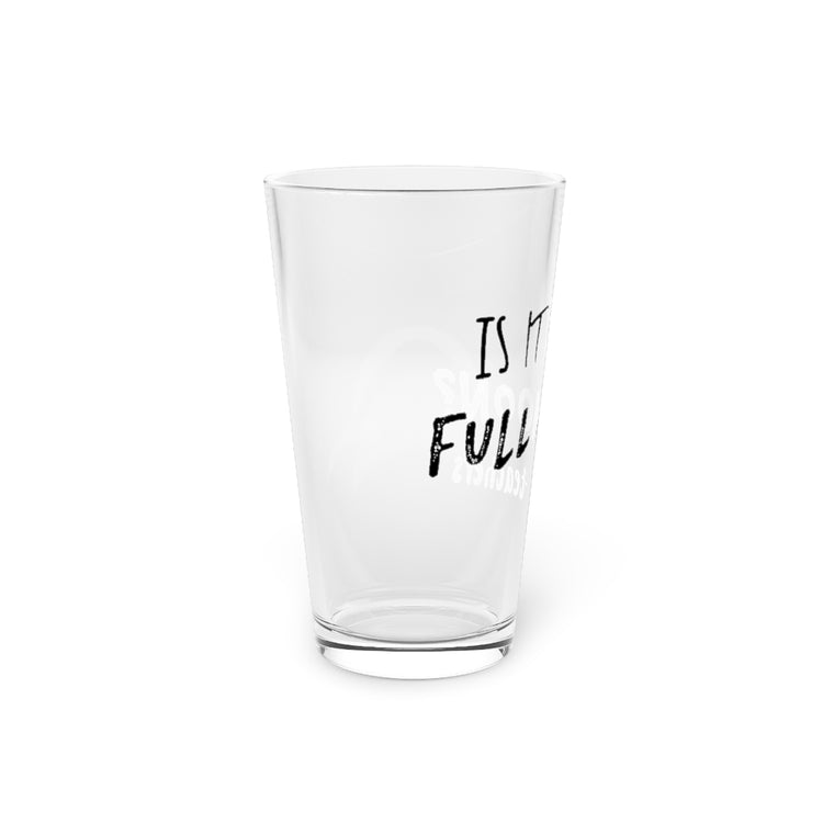 Beer Glass Pint 16oz Is It A Full Moon Teachers Chemistry Gift | Science Teacher Gift | First Grade