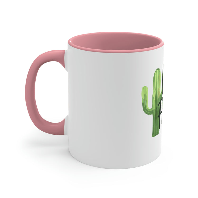 11oz Accent Coffee Mug Colors Funny Engagement Vacations Cactus Sarcastic Mexico Wedding Party Bridal Spanish Bride