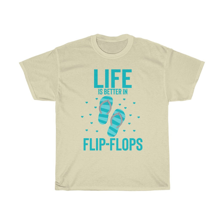 Hilarious Summertime Slippers Footwear Leisure Enthusiast Humorous Summery