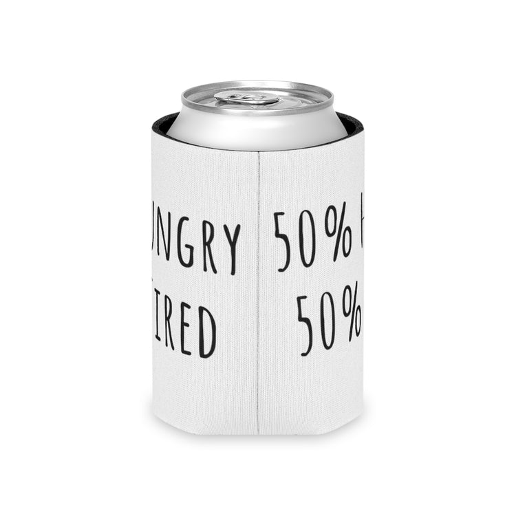 Beer Can Cooler Sleeve Hilarious Starving Awkward Introverts Funny Saying Tired Humorous Exhausted Introverted Statements Gags