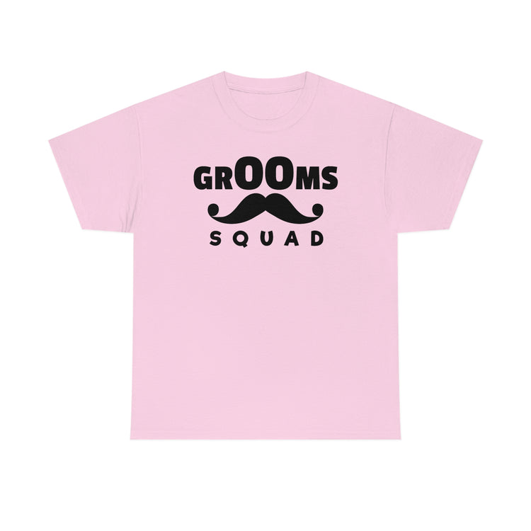 Funny Groom Squad Wedding Bachelors Mustache Wedding Hilarious Grooms Bridal Sayings Engagement Fiance