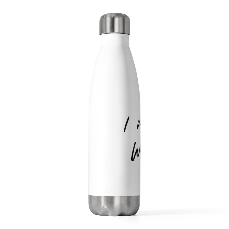 20oz Insulated Bottle I Miss Wine Pregnancy