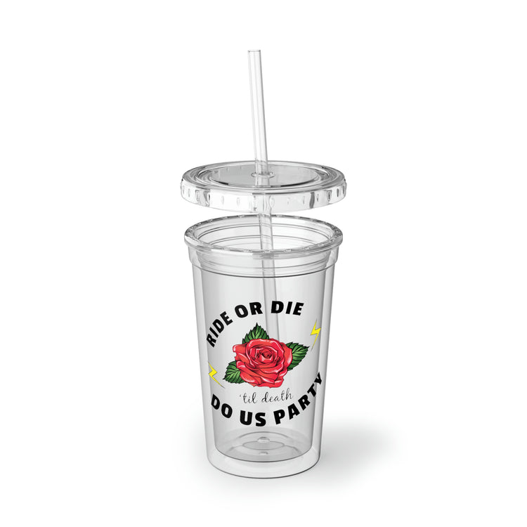 16oz Plastic Cup Funny Bridal Bachelorettes Festivities Illustration  Novelty Sayings Hilarious