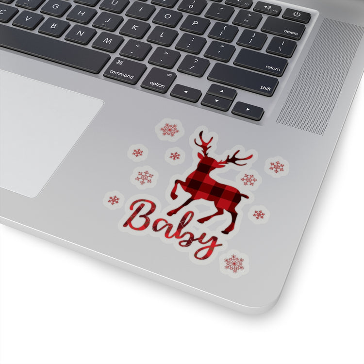 Sticker Decal Christmas Reindeer Family  | Mommy And Me  | Father Daughter Gift |Stickers For Laptop Car