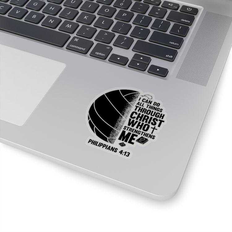 Sticker Decal Hilarious Volleyball Netball Athletic Player Sport Lover Humorous Athleticism Stickers For Laptop Car