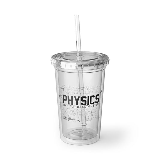 16oz Plastic Cup Hilarious Chemistry Teachers Professor Educators Science Humorous Physics Biology Alchemy Sarcasm Pun