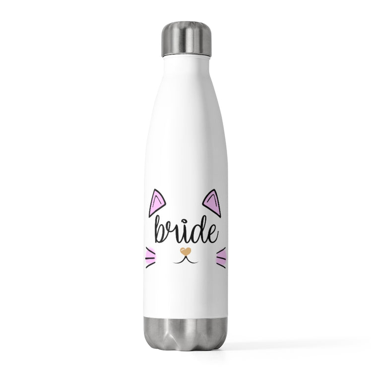 20oz Insulated Bottle  Bride Cat Bachelorette Team Bride Bridal Party Shower