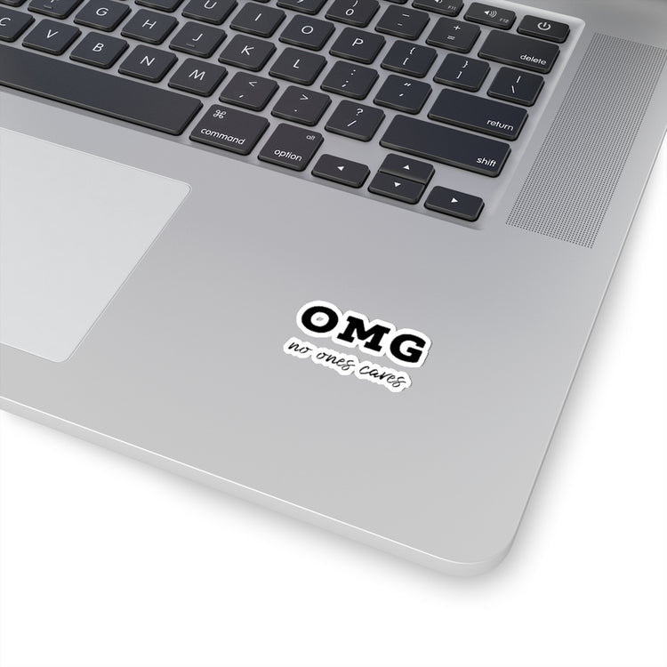 Sticker Decal OMG No One Cares Sassy Stickers For Laptop Car