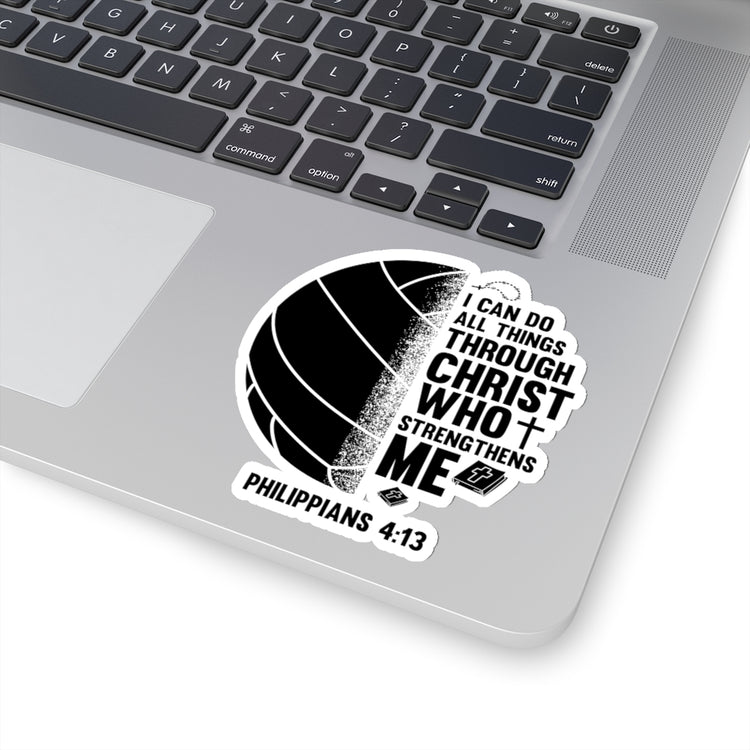 Sticker Decal Hilarious Volleyball Netball Athletic Player Sport Lover Humorous Athleticism Stickers For Laptop Car