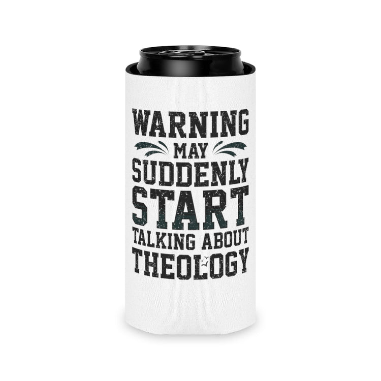 Beer Can Cooler Sleeve Inspiring Fighting Prayer Uplifting Theologists Christians  Motivating