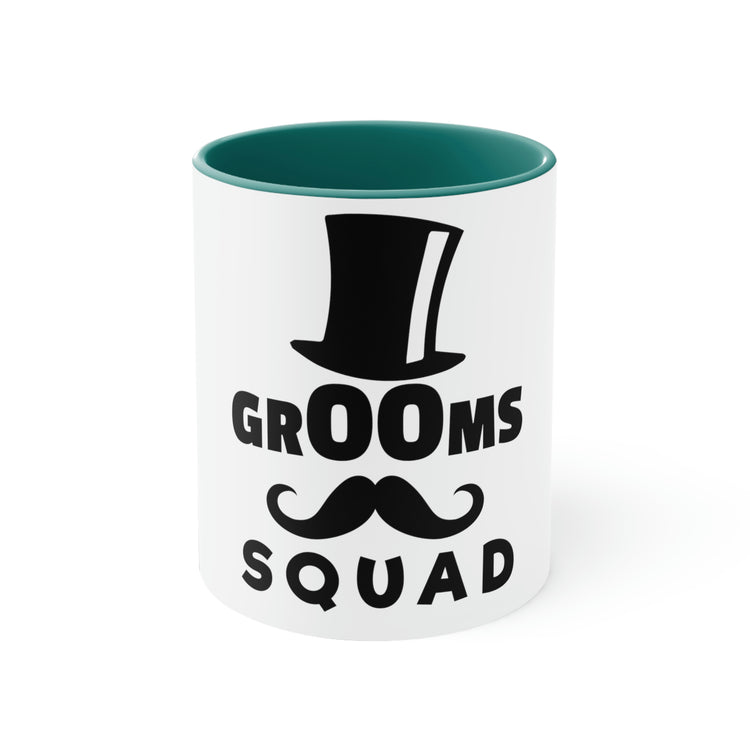 11oz Accent Coffee Mug Colors Funny Groom Father Wedding Bachelors Dad  Grooms Bridal Sayings Engagement Fiance