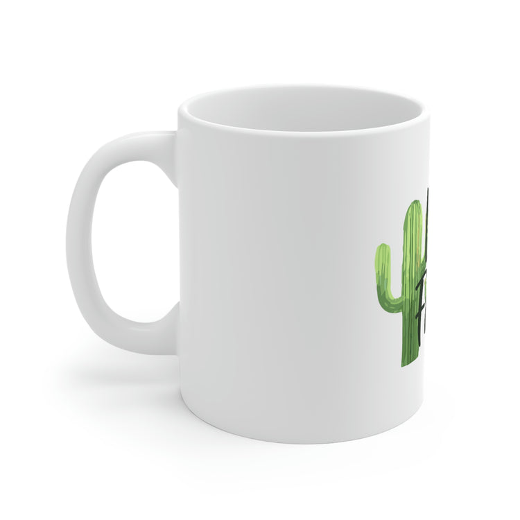 White Ceramic Mug Humorous Engagement Vacations Cactus Sarcastic Mexico Wedding  Party Bridal Spanish Bride