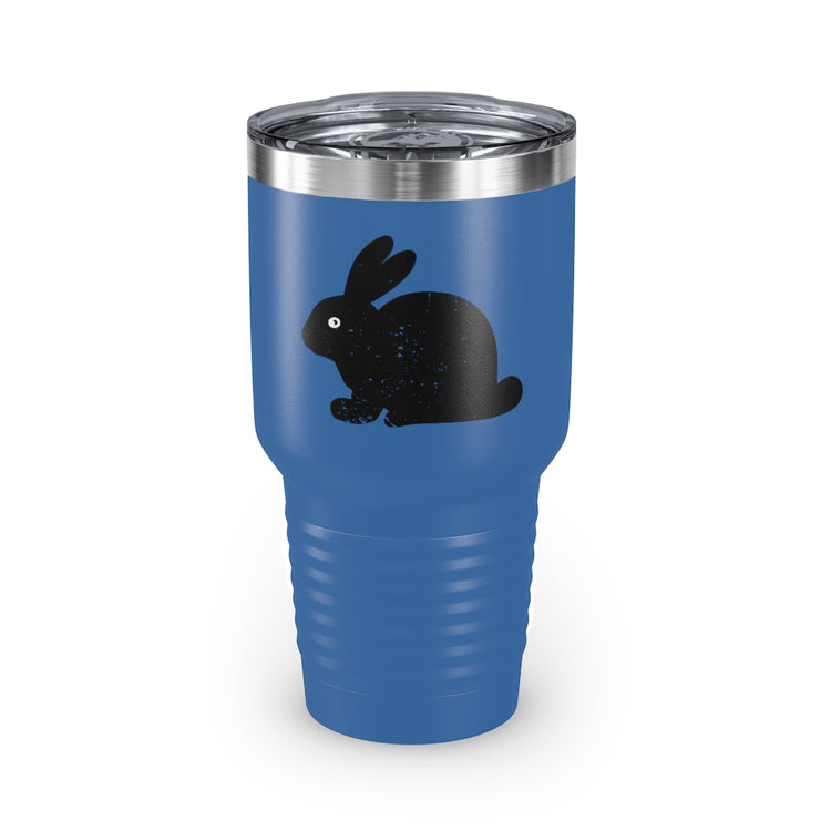 30oz Tumbler Stainless Steel Colors  Motivational Easters Enthusiasts Bunnies Illustration Gag Inspirational Rabbits