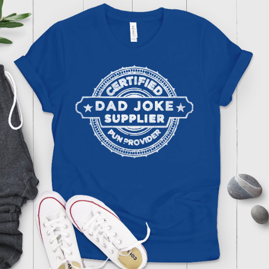 Certified Pun Provider Dad Joke shirt