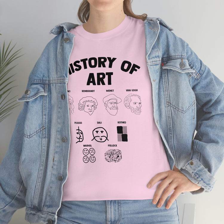 Novelty Arts Subject Instructor Professor Trainor Painter Hilarious Skill Imagination Creativity Illustrator Unisex Heavy Cotton Tee