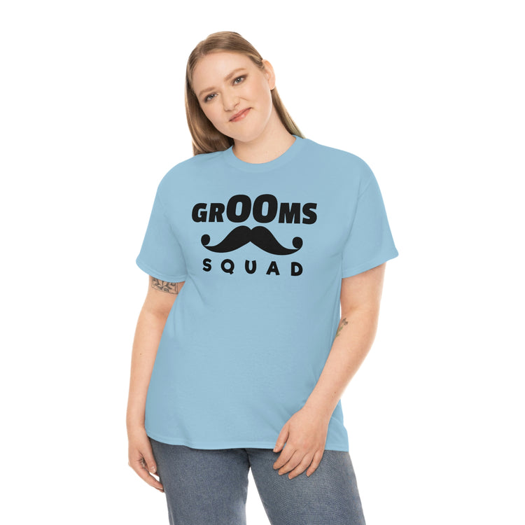 Funny Groom Squad Wedding Bachelors Mustache Wedding Hilarious Grooms Bridal Sayings Engagement Fiance