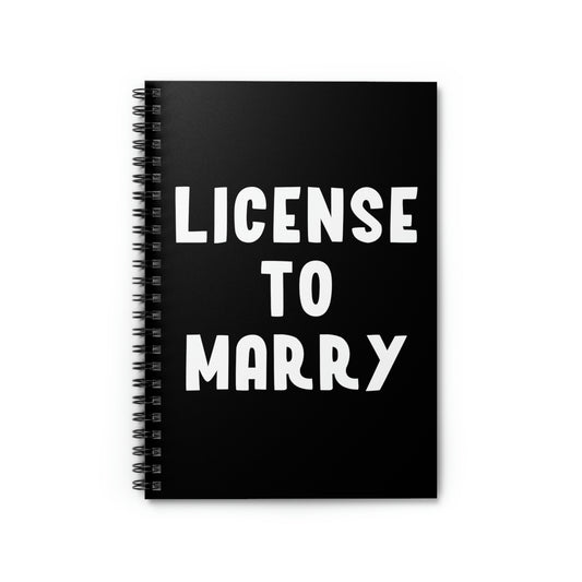 Spiral Notebook Humorous Matrimonial Officiants Sarcastic Statements Ordained Reverends Sayings Mockeries