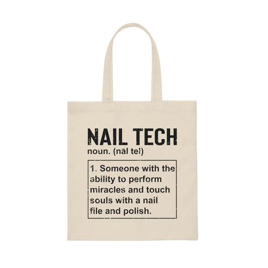 Humorous Manicurist Beautician Cosmetician Cosmetology Hilarious Manicure Pedicure Cleanliness Expert Canvas Tote Bag