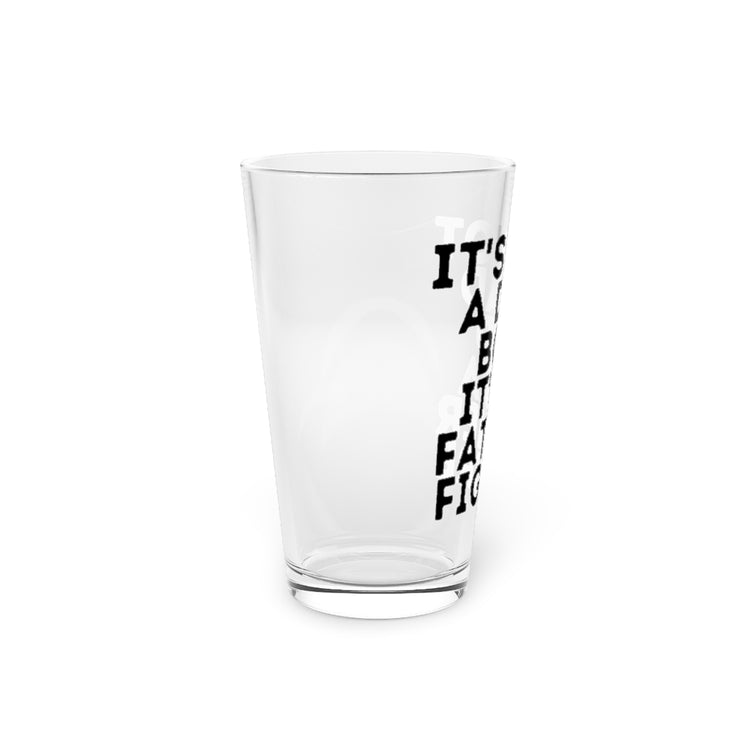 Beer Glass Pint 16oz Humorous Sarcasm Workout Enthusiast Lover Funny Dad Papa Novelty Athletic Pets