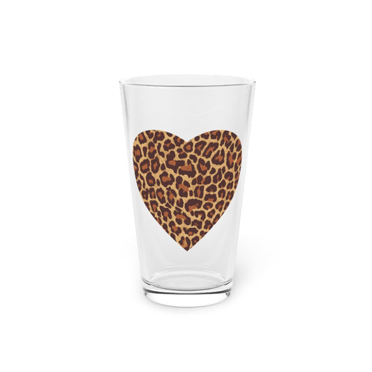 Beer Glass Pint 16oz  Proud Zoo Keeper Cheetah Wilderness Cat