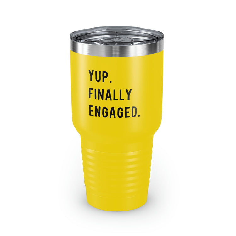 30oz Tumbler Stainless Steel Colors Humorous Matrimonial Engagements Novelty Proposal Gatherings Saying Mockeries Pun