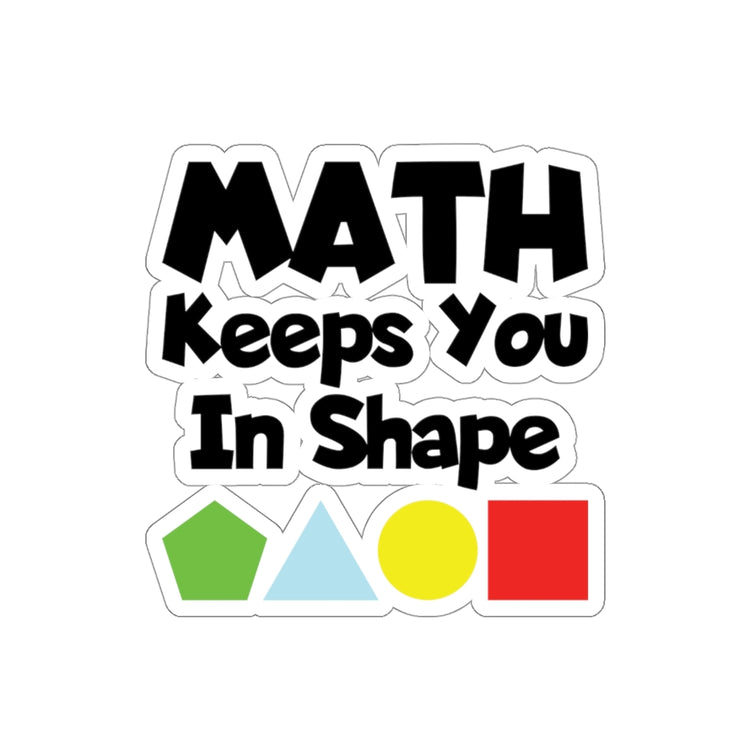 Sticker Decal Humorous Math Mathematics Computing Calculations Enthusiast Novelty Solving Stickers For Laptop Car
