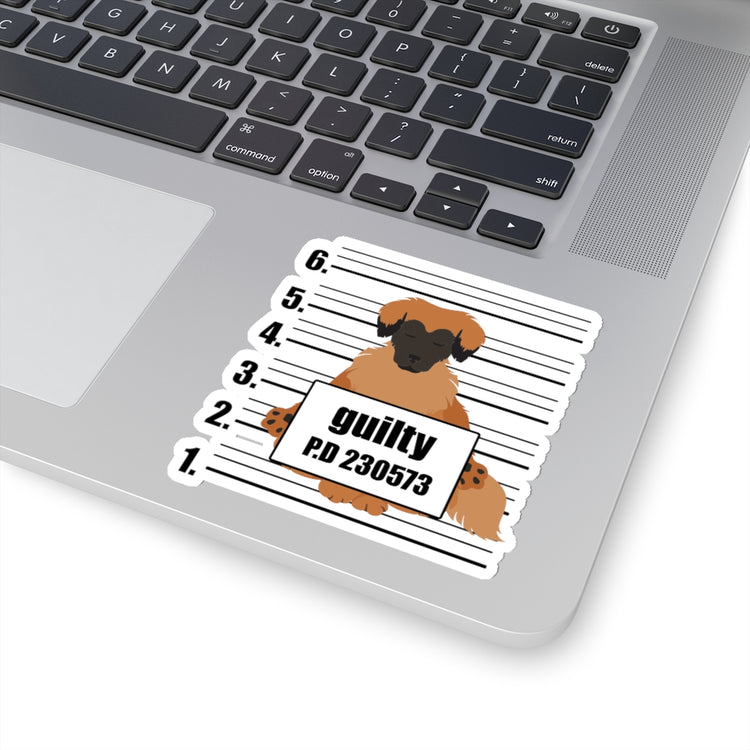 Sticker Decal Humorous Guilt Identification Doggie Puppies Photo Dog Enthusiast Novelty Fur Stickers For Laptop Car