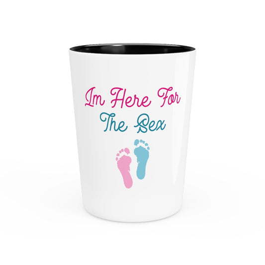 Shot Glass Party Ceramic Tequila  Humorous Dad Party Revealing Mom Baby Funny Saying Grandma Hilarious Mothering