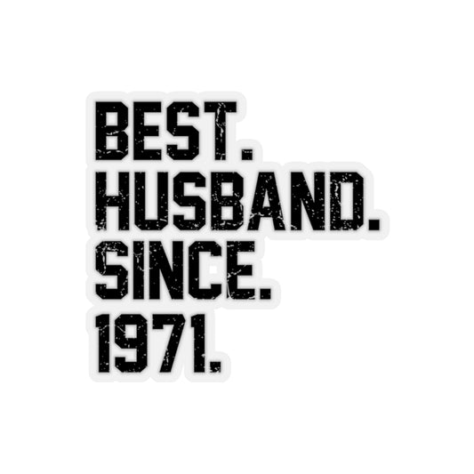 Sticker Decal Hilarious Supportive Husband Spouses Marriage Partner Marry Humorous Couple Stickers For Laptop Car