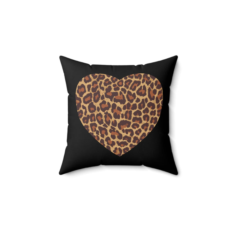 Proud Zoo Keeper Cheetah Wilderness Cat Spun Polyester Square Pillow