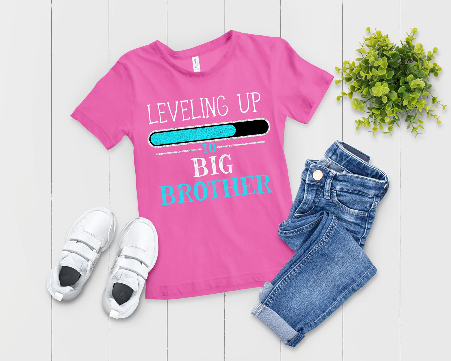 Leveling Up To Big Brother TShirt - Teegarb