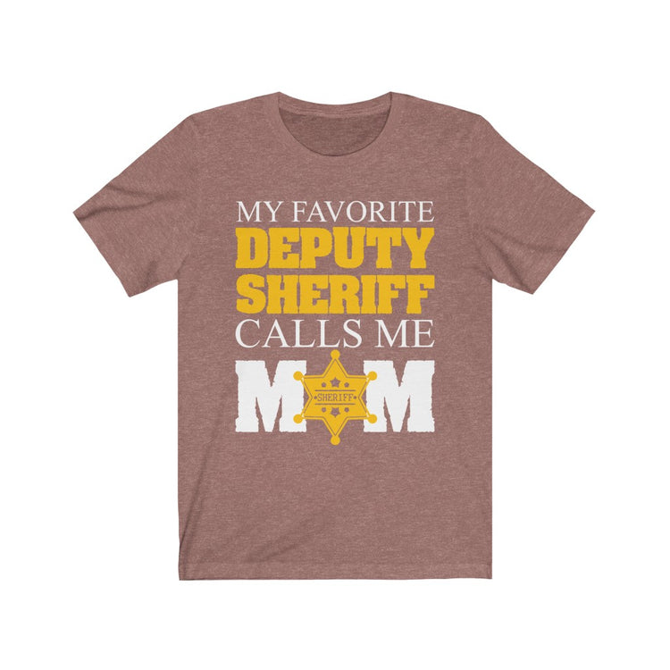 Cute Glad Mom County Officer Beloved Subordinate Tee Shirt