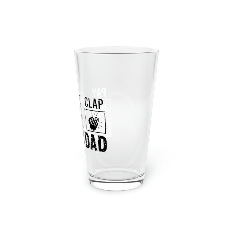 Beer Glass Pint 16oz Novelty Fathers Day Humor Party Joke Granddad Fun Humorous Grandpa Family Day Husband