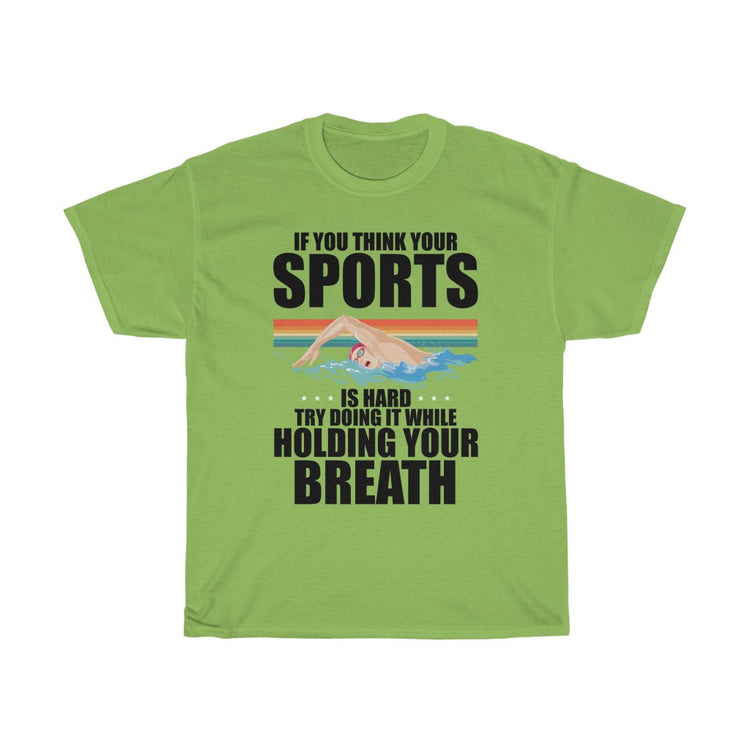 Humorous Summertime Swimmers Backstroke Water Sports Lover Hilarious Athlete