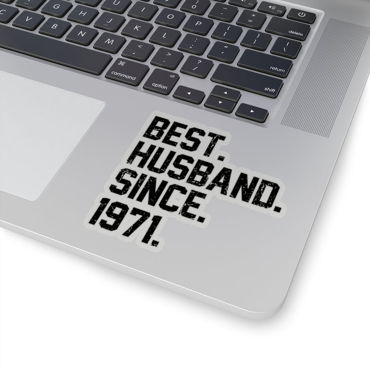 Sticker Decal Hilarious Supportive Husband Spouses Marriage Partner Marry Humorous Couple Stickers For Laptop Car