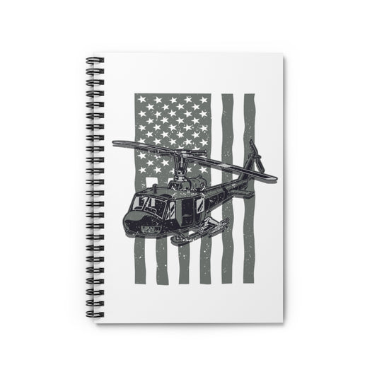Spiral Notebook  Hilarious Nationalism Patriotism Armed Forces Air-Cushion Novelty Nationalistic